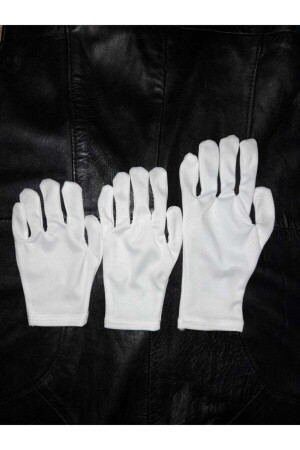 قفازات الأطفال من النسخة البيضاء من النسخة (إنها من مصنع قفازات المياه التي تم إعطائها للجيش) - Toprak Eldiven