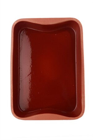 Toprak Sırlı Büyük Dikdörtgen Güveç Tepsi 38cmdikdmrtgen - HerşeyTopraktan