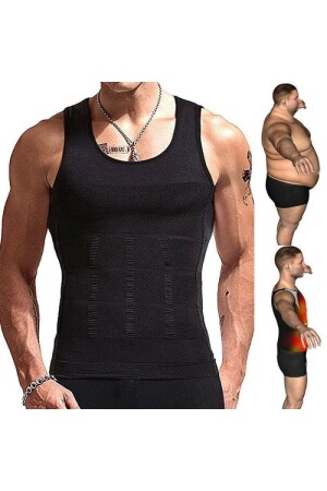 Toscana Model Bauchabflachung Sportkorsett Athlete Fit zeigt Athlete schwarze Farbe - 1