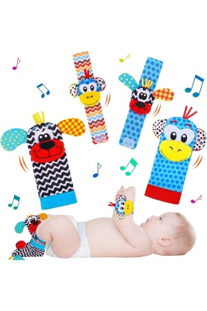 Toys Rasselsocken und Armband-Set (SZY 243( - 2