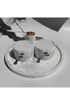 مادة من الماربل من النمط المملحة والفلفل - مجموعة العطور TR105 - Ture Concept