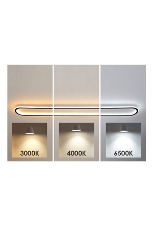 Tra54114 Eco 40*16 Cm Led Avize Plafonyer Basıs - Işık Rengi 6500k Soğuk Beyaz TR2P24A24E41J1I6 - 5