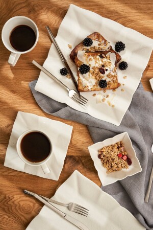 مجموعة من الفطور / الخدمة التقليدية من 32 قطعة لـ 6 أشخاص - Emsan