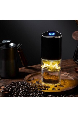 Tragbare elektrische Kaffeemühle Typ C USB-Aufladung Keramik-Schleifkern Home Coffee Beans Kaffeemühle - 5