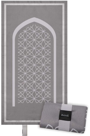 Tragbarer Taschen-Gebetsteppich, Reise-Gebetsteppich – faltbarer Gebetsteppich – perfektes Ramadan-Geschenk, 60 x 110 - 2
