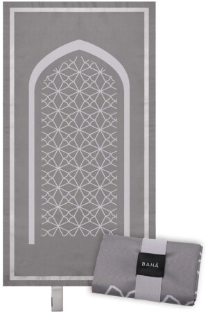 Tragbarer Taschen-Gebetsteppich, Reise-Gebetsteppich – faltbarer Gebetsteppich – perfektes Ramadan-Geschenk, 60 x 110 - 1
