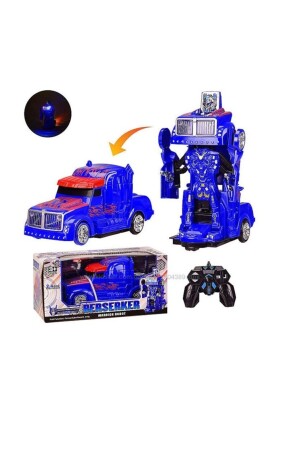 Transformens Optimus Pirime Ferngesteuertes (wiederaufladbares) batteriebetriebenes Auto, das sich in einen Roboter Tir OPTIMUS 2 verwandelt - 1