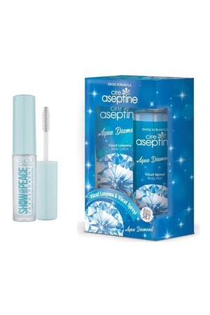 Transparan Kaş Ve Kirpik Maskarası - Cire Aseptine Aqua Diamond Vücut Sprey 200 ml - 2