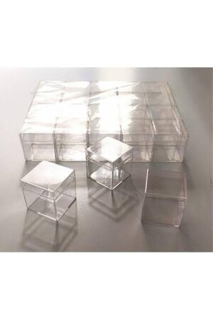 Transparente Box für Buble Candle 50 Stück YHD--NEW-PGLASS-SQUARE-BOX-MODELIX2521 - 10