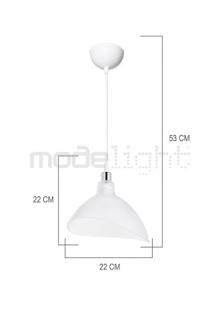 Transparente Pendelleuchte Kronleuchter Schlafzimmer Wohnzimmer Küche Flur Lampe - 4