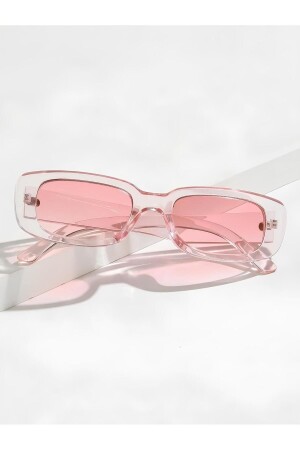 Transparente rosa Sonnenbrille - 1