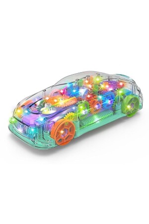 Transparentes Auto mit Musik und Licht LZH-M66107 - 1