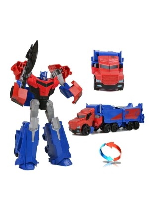 Transwarrior Optimus Prime Roboter, der sich in ein 20 cm großes Auto verwandeln kann - 4