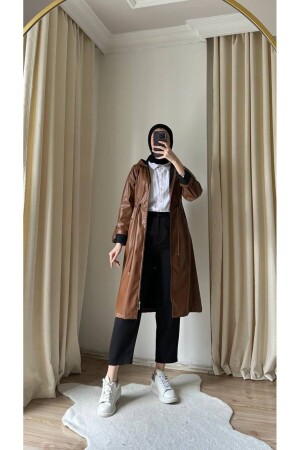 TRENCHCOAT AUS LEDER - 1