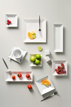 مـنـز-تـريـند إمبوس 32 قطعة فطور/خدمة البورتسـلين لـ 6 أشخاص - Karaca