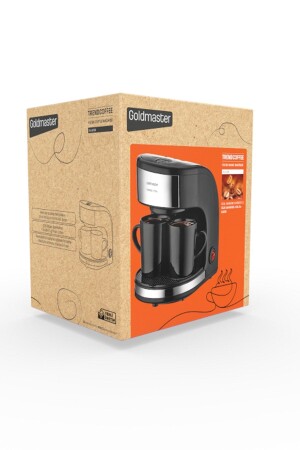 Trendcoffee Doppeltassen-Filterkaffeemaschine, Zubereitung in 3 Minuten IN-6108 - 8