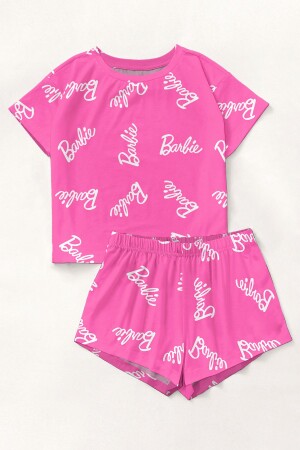 Trendy Barbie2 Pijama Şort Takımı - 1