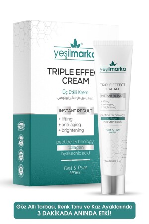 Triple Effect Krem (lifting, Anti Aging, Brigtening) Botoks, Beyazlatıcı YMNK-10 - 2