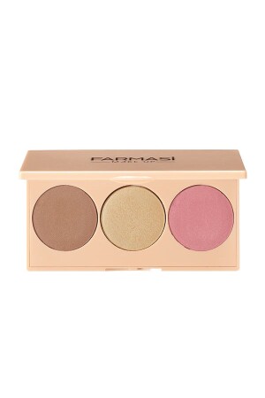 Triple Face Palette 15 gr mm - 2