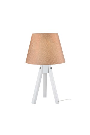 MNZ-Tripod Lampshade White Leg / Sand Beige Hat Mdl. 2643 MDLs. 2643 - Modelight