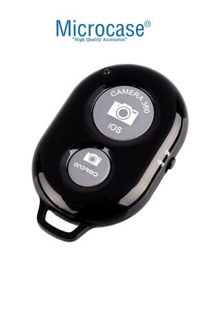 Tripod Ve Selfie Çubuğu Için Bluetoothlu Uzaktan Fotoğraf Çekim Kumandası Siyah - Al2638 - 2