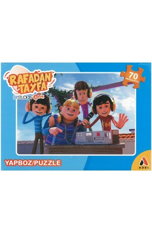 Trt Çocuk Rafadan Tayfa 70 Parça Kutulu Puzzle ADEL-RAFADANX70-BOX-DK-1 - 3