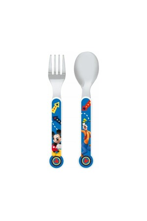 منز-ديزني ميكي المنزل الممتع الأطفال قاشق الفوكة مجموعة TRU-6520552 - kbobaby
