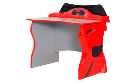 TT Kırmızı Çalışma Masası - Cadde Yıldız