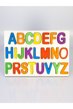 Tt Türktoys Holzpuzzle Alphabet + Zahlenblock-Set 400543 - 8