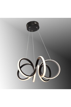 Tt318-sy Hekza Modeli Mat Siyah ( Gün Işığı ) Led Avize TT318-SY-GNR HEKZA - TT AYDINLATMA