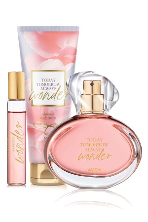 TTA Wonder Kadın Parfüm Edp 50 - 10 Ml. ve Vücut Losyonu Seti - Avon