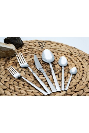 Tuana 72 Parça 12 Kişilik Çatal & Kaşık & Bıçak Takımı GKDÇKB38 - Gökdil