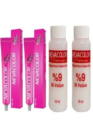 Tubenfarbe 0. 65 Intense Fuchsia+ 2-Pack Oxidationsmittel 2-Pack NVACLR065 - 2