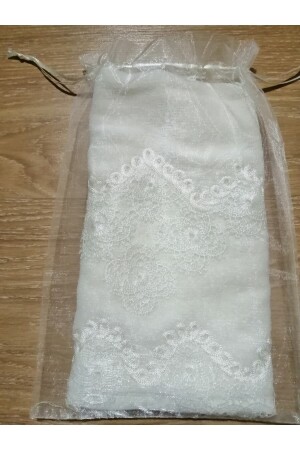 Tül Kese 12 li Söz Nişan Düğün Mevlüt Kına Sünnet Havlu Süs Kesesi Hediyelik Tül Kese 20*30 - Eminentsmell