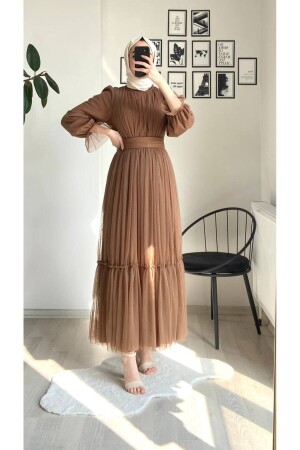 Tül Tesettür Elbise - Cym Butik