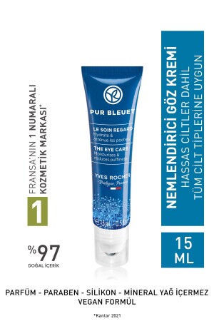 Tüm Ciltler Için Şişkinlik Ve Torbalanma Karşıtı Pur Bleuet Göz Serumu-15 ml - Yves Rocher