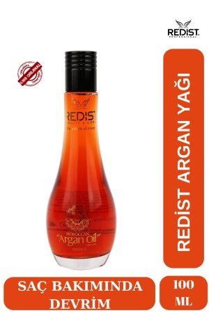 Tüm Saçlar Için Argan Içerikli Saç Bakım Yağı 100 ml - Redist