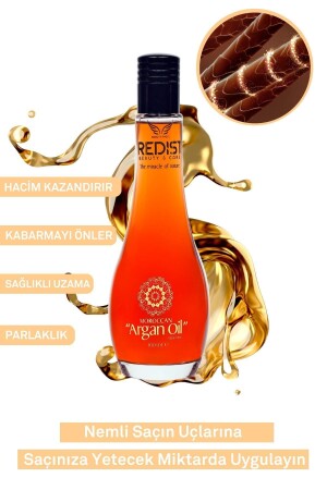 Tüm Saçlar Için Argan Içerikli Saç Bakım Yağı 100 ml - 4