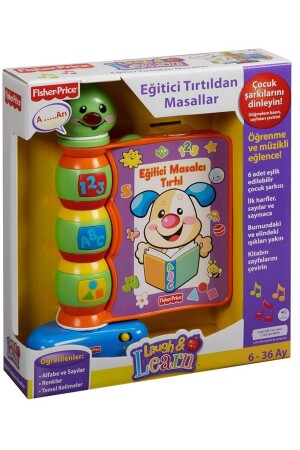 Tuna N3835 Fp Eğitici Masalcı Tırtıl -türkçe -eğlen Ve Öğren - Fisher Price