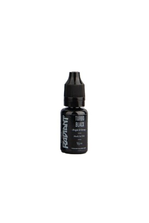Turbo Black – Tattoo Dövme Boyası – 0-5oz-15ml - Radiant