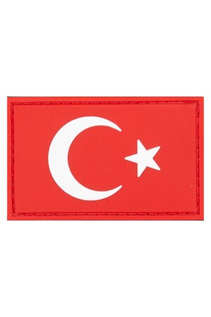 Türk Bayrağı Patch 8x5 Cm - 1