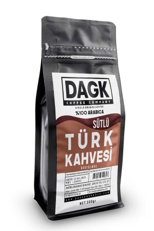 القهوة التركية مع الحليب - Dagk