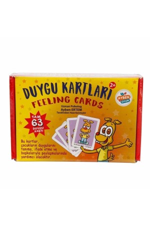 Türkçe Ingilizce Duygu Kartları T00063574 - 2