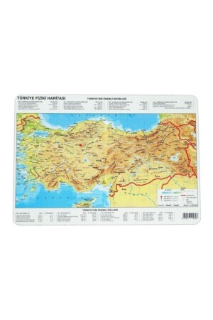 Türkiye Puzzle -81 Parça Türkiye Haritası Puzzle 28x40cm (YAPBOZ TÜRKİYE) - 3