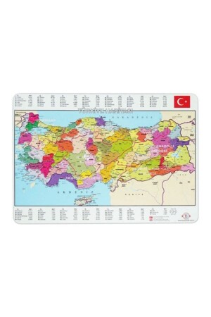 Türkiye Puzzle -81 Parça Türkiye Haritası Puzzle 28x40cm (YAPBOZ TÜRKİYE) - 4