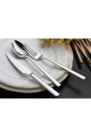 Turkuaz 18-10 Yemek Çatal 6 Adet A20502 - Yiğit