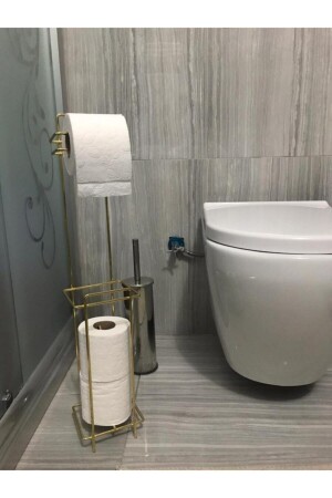 Tuvalet Kağıtlık Ayaklı Wclik , Peçetelik Banyo Aksesuarı a581g01 - 2