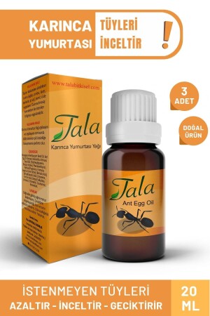 Haarreduzierendes und enthaarendes Ameiseneiöl 3 Stück - Tala