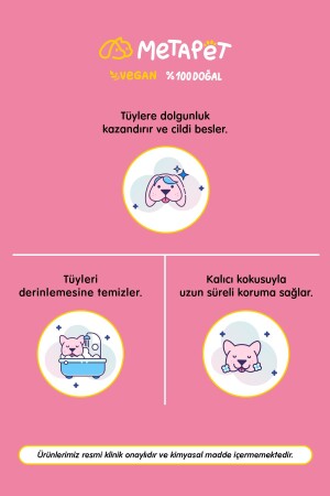 Tüy Sağlığı Için Köpek Şampuanı- Hassas Ciltli Yavrulara Uygun- Doğal-organik Koku Giderici-250 Ml. - 4