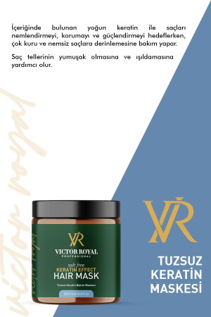 Tuzsuz Keratin Bakım Maskesi 500 Ml. 8684415818294 - 3